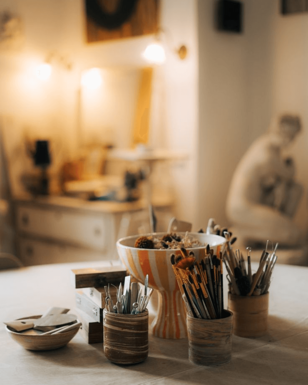 Atelier et outils des artisans Dyane