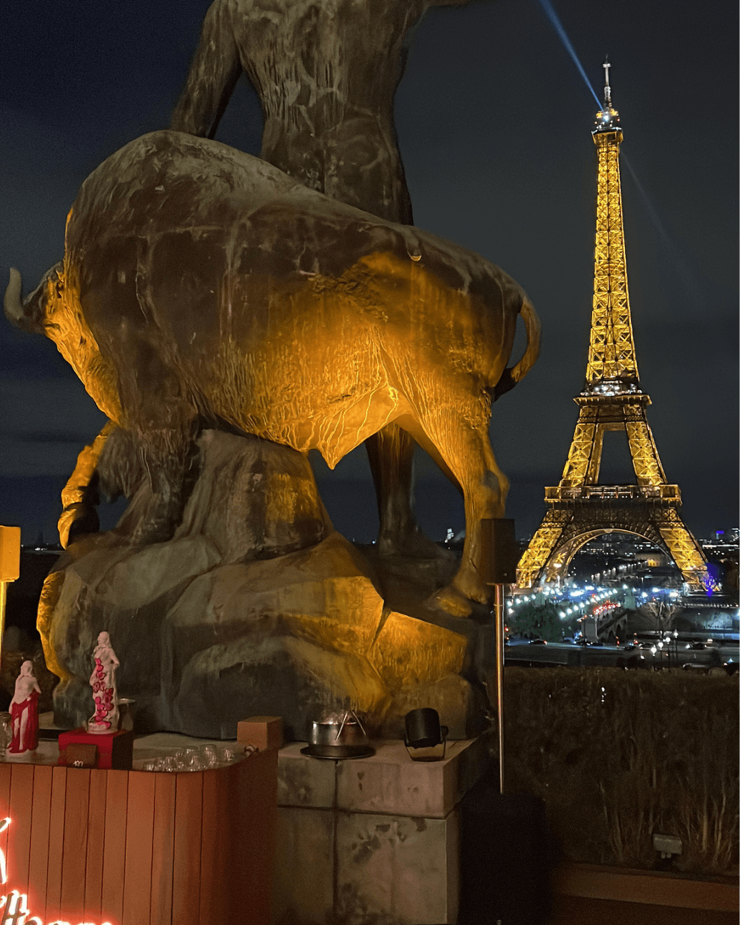 Expérience Dyane Paris face à la Tour Eiffel